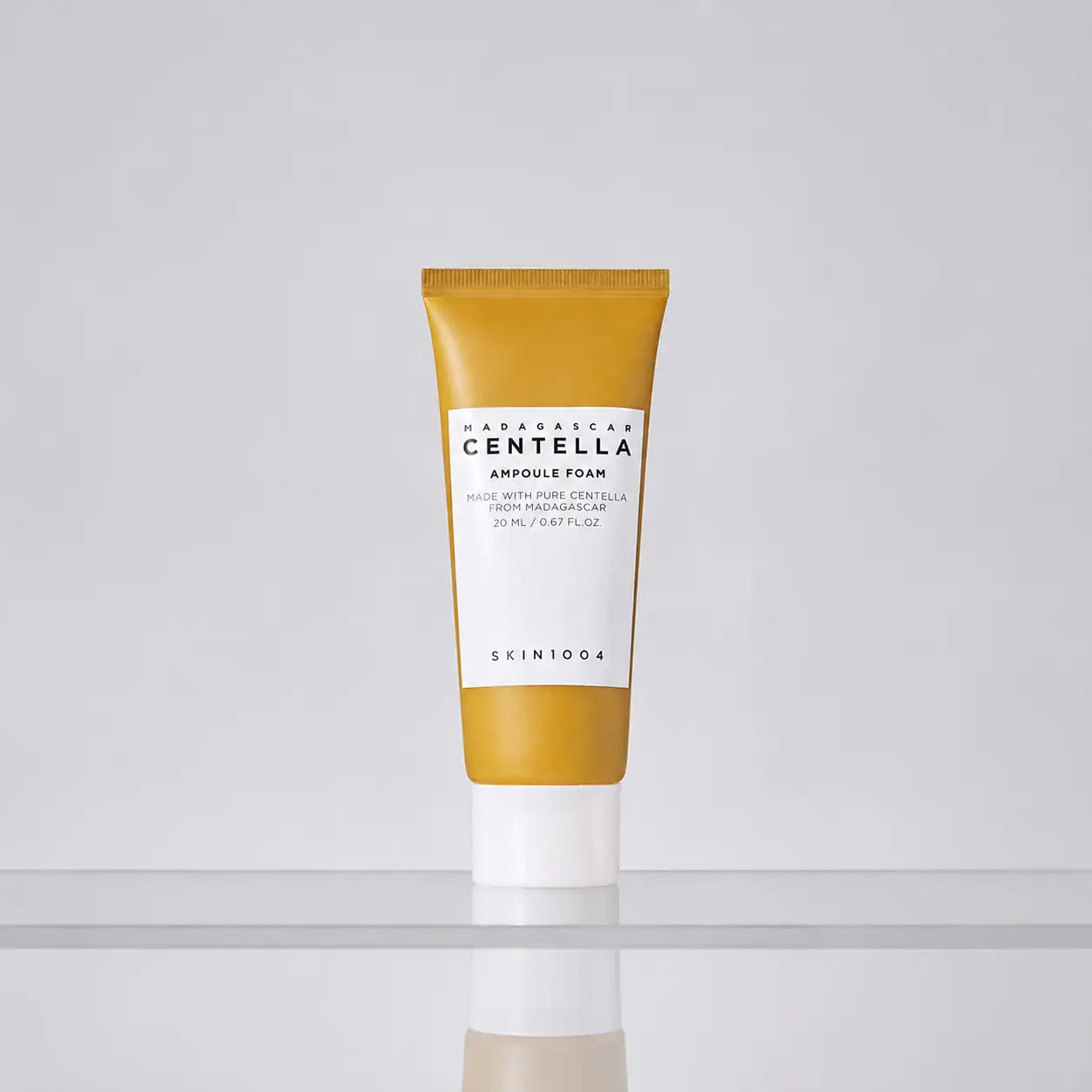SKIN1004 Madagascar Centella Ampoule Foam tube shown upright against a plain background