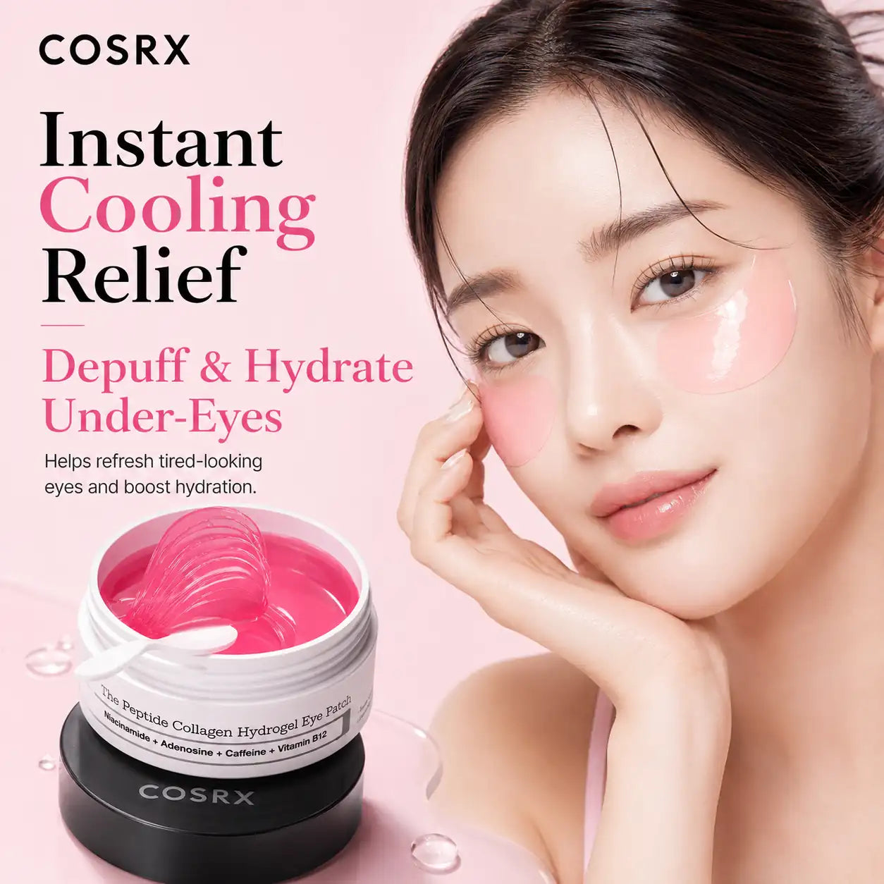COSRX The Peptide Collagen Hydrogel Eye Patch 60 Patches
