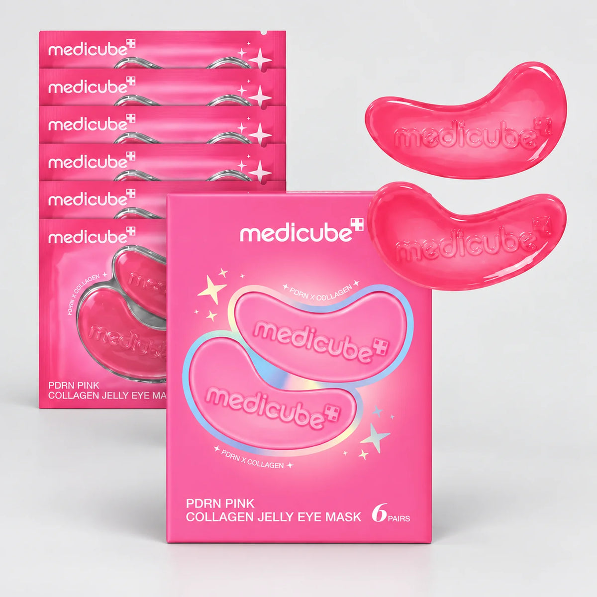 Medicube PDRN Pink Collagen Jelly Eye Mask 6Pairs