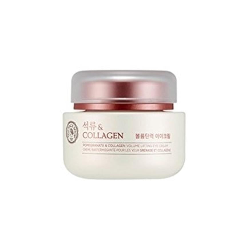 [Thefaceshop] POMEGRANATE AND COLLAGEN VOLUME LIFTING EYE CREAM 50ml - Enrapturecosmetics