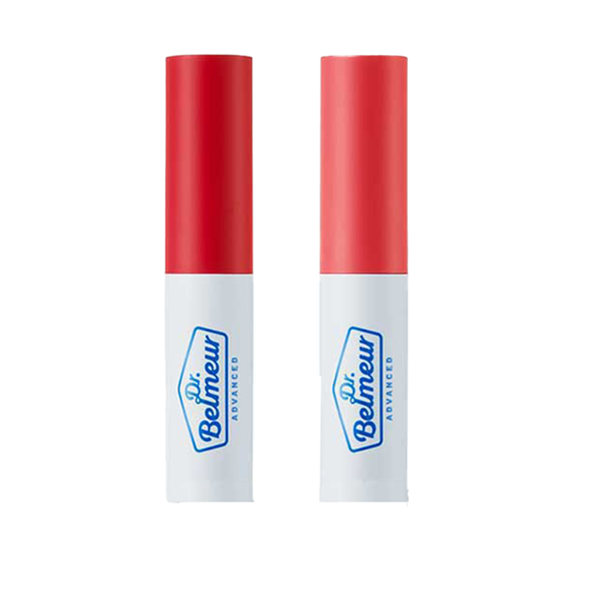 [Thefaceshop] DR. BELMEUR ADVANCE CICA TOUCH LIP BALM - CORAL 5.5g - Enrapturecosmetics