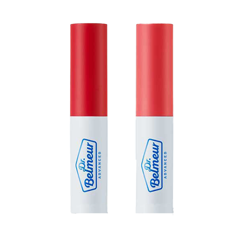 [Thefaceshop] DR. BELMEUR ADVANCED CICA Touch Lip Balm - Red 5.5g - Enrapturecosmetics
