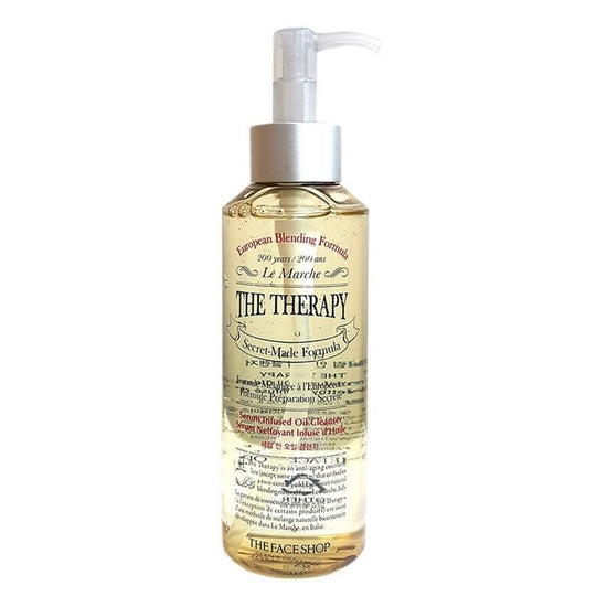 [Thefaceshop] the therapy Serum Infused Oil Cleanser 225ml - Enrapturecosmetics
