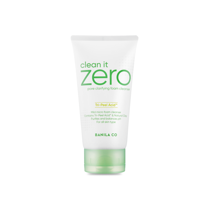 Banila Co Clean It Zero Foam Cleanser Pore Clarifying 150ml Korean cleanser product image