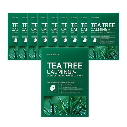 [SomeByMi] TEA TREE CALMING AMPOULE MASK X 10EA - Enrapturecosmetics