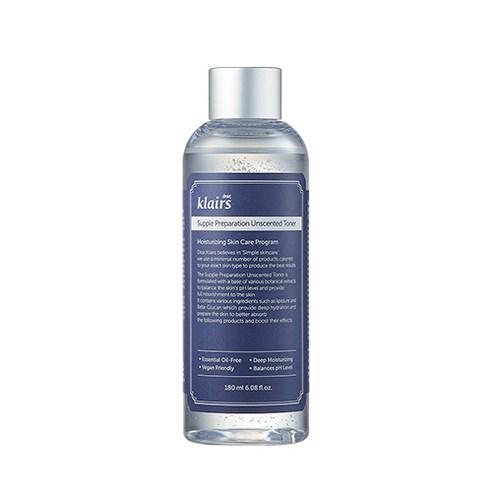 [Klairs] Supple Preparation Unscented Toner 180ml - Enrapturecosmetics