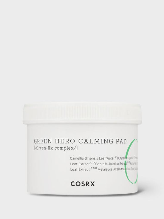 [Cosrx] One Step Green Hero Calming Pad 70pcs - Enrapturecosmetics