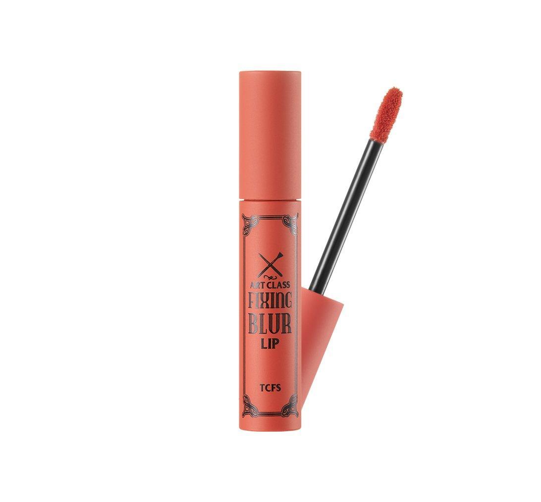 too cool for school Artclass Fixing Blur Lip #2 Peach Lit 4.5g Korean skincare product image