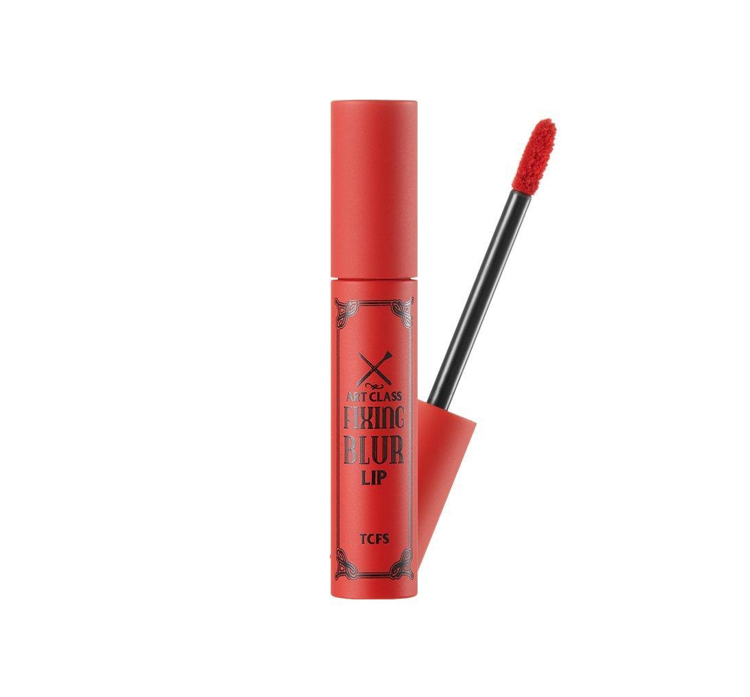 too cool for school Artclass Fixing Blur Lip #5 Froid Red 4.5g Korean skincare product image