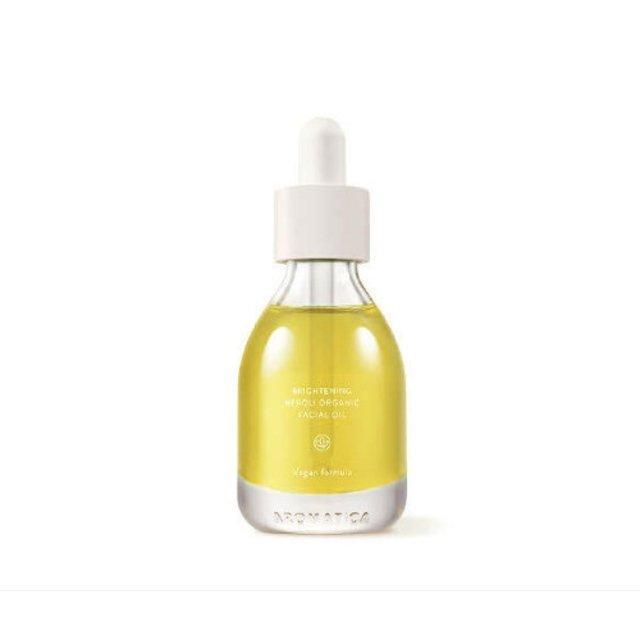 AROMATICA Organic Neroli Brightening Facial Oil 30ml Korean skincare product image