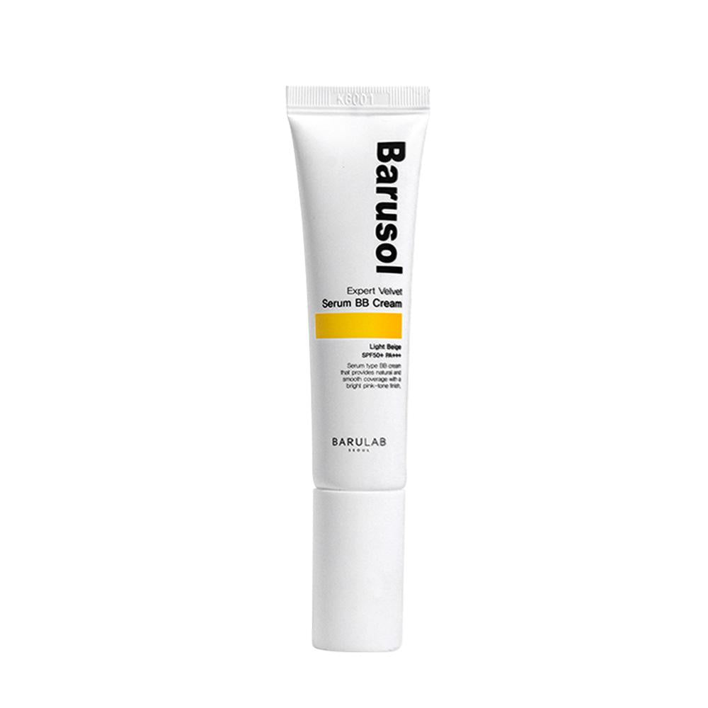 BARULAB Velvet Serum BB Cream Base clay texture on hand