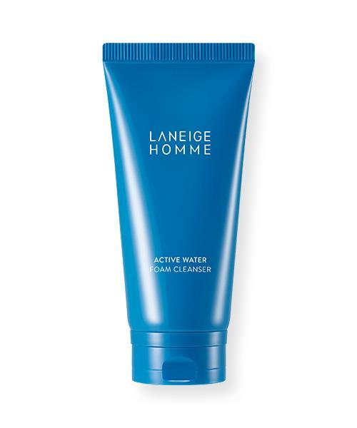 [Laneige] Homme Active Water Foam Cleanser 150ml - Enrapturecosmetics