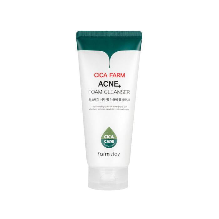 [Farmstay] Cica Farm Acne Foam Cleanser 180ml - Enrapturecosmetics