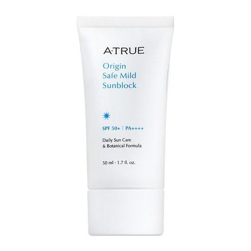 Atrue Origin Safe Mild Sunblock SPF50+ PA++++ 50g - Atrue Sunscreen product image