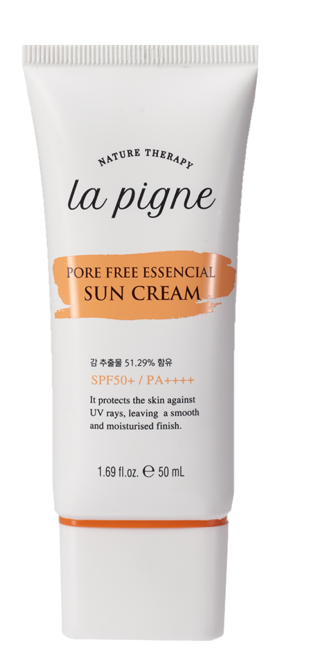 [LaPigne] Persimmon Pore Free Essencial Sun Cream - 50ml - Enrapturecosmetics