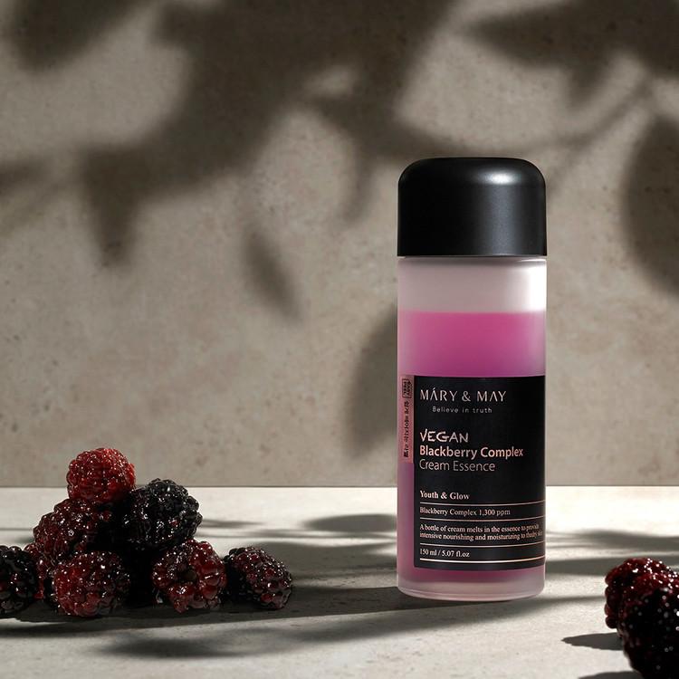 Mary&May Vegan Blackberry Complex Cream Essence 140ml Korean essence product image