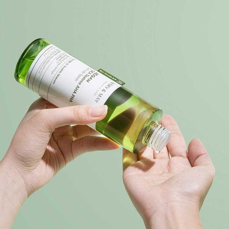 Mary&May Vegan CICA Tea Tree AHA PHA Blemish Toner 200ml Korean toner product image