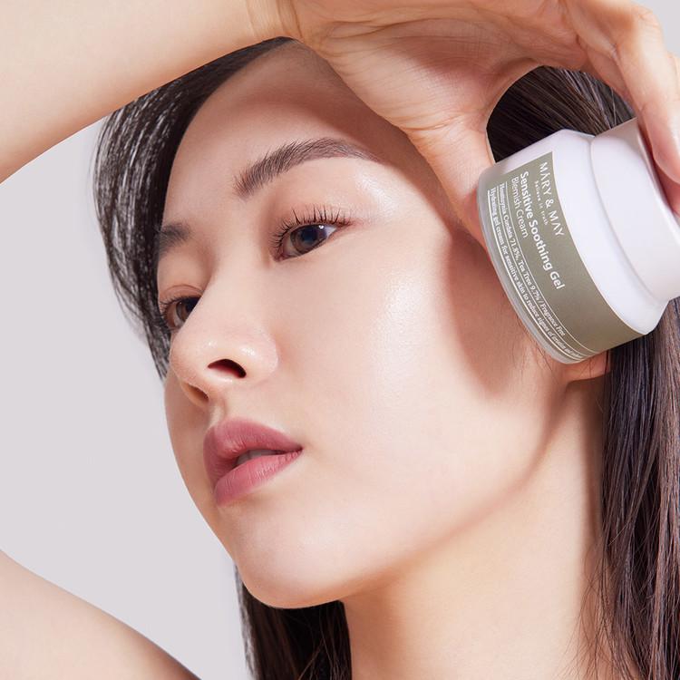 Mary&May Sensitive Soothing Gel Cream 70g Korean skincare product image