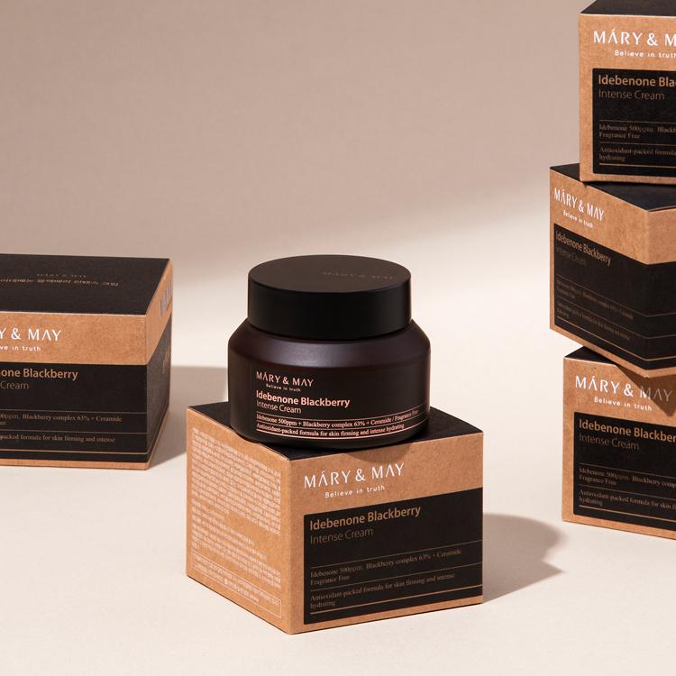 Mary&May Idebenone Blackberry Intense Cream 70g Korean skincare product image