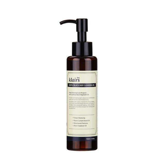 [Klairs] Gentle Black Deep Cleansing Oil 150ml - Enrapturecosmetics