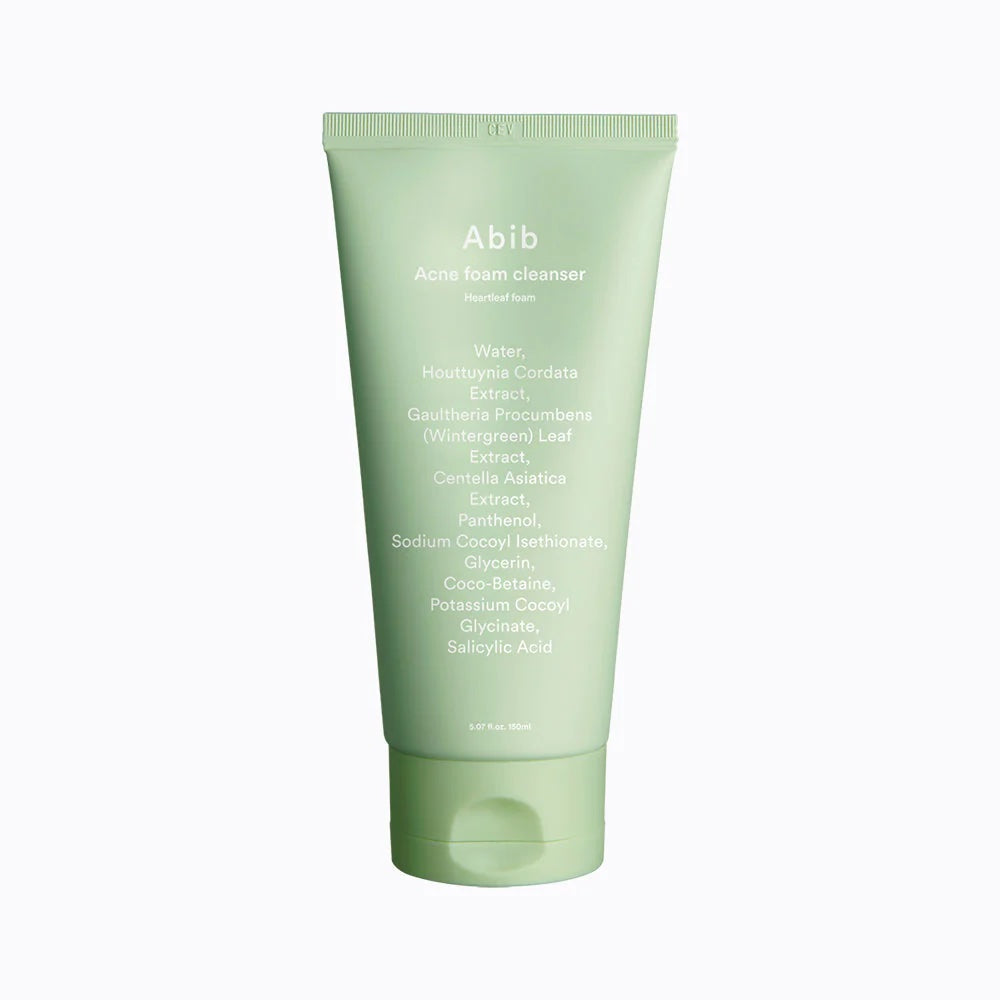 Abib blemish Foam Cleanser Heartleaf Foam 150ml Korean cleanser product image