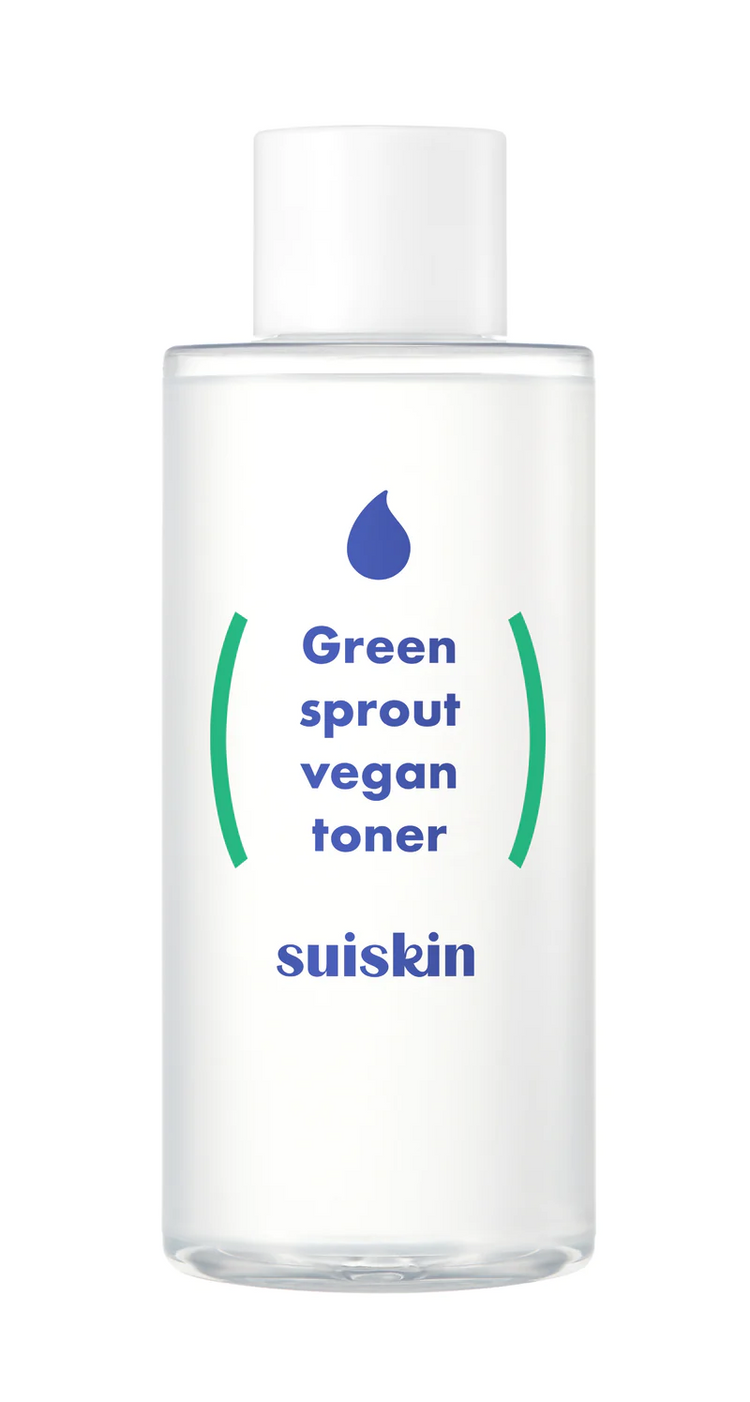 [SUISKIN] Green sprout vegan toner - 200ml - Enrapturecosmetics