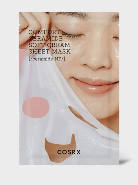 [Cosrx] Balancium Comfort Ceramide Soft Cream Sheet Mask 1ea 26g - Enrapturecosmetics