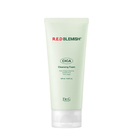 [Dr.G] Red Blemish Cica Cleansing Foam 120ml - Enrapturecosmetics