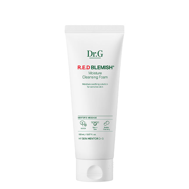 [Dr.G] Red Blemish Moisture Cleansing Foam 150ml - Enrapturecosmetics