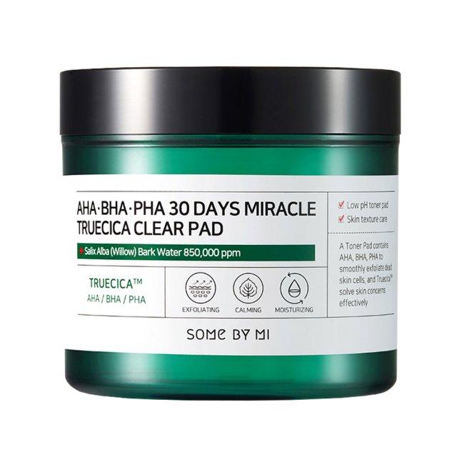 [Somebymi] AHA BHA PHA 30 Days Miracle Truecica Clear Pad 70ea - Enrapturecosmetics