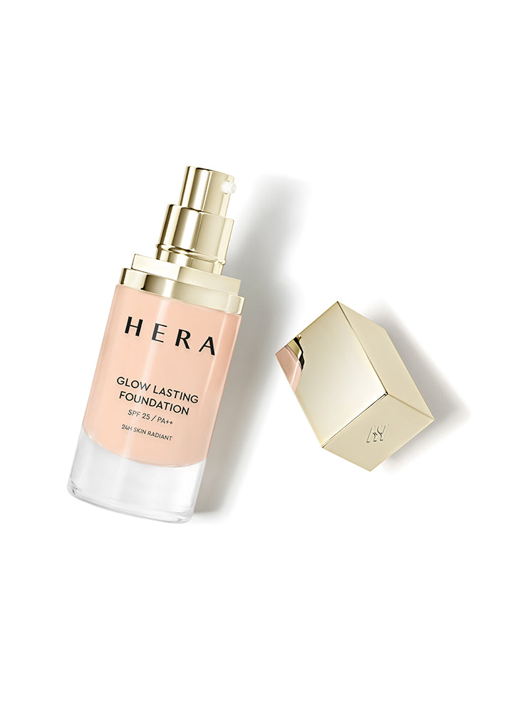 [Hera] GLOW LASTING FOUNDATION SPF 25 / PA++ 35ml -No.21C1 ROSE VANILLA - Enrapturecosmetics