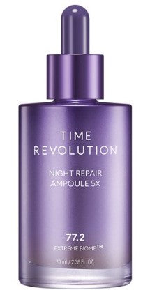 [Missha] Time Revolution Night Repair Probio Ampoule 5X 70ml - Enrapturecosmetics