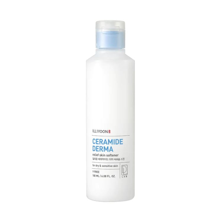 [Illiyoon] Ceramide Derma Relief Skin Softener 180ml - Enrapturecosmetics