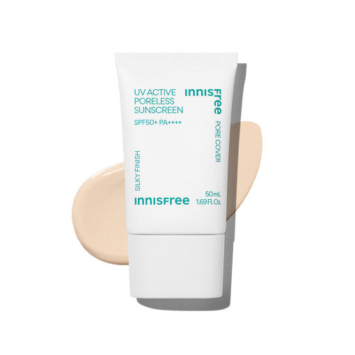 [Innisfree] UV Active Poreless Sunscreen 50ml - Enrapturecosmetics