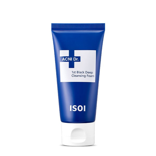 ISOI Acni Dr. 1ST Black Deep Claensing Foam 75ml K-beauty skincare gentle care