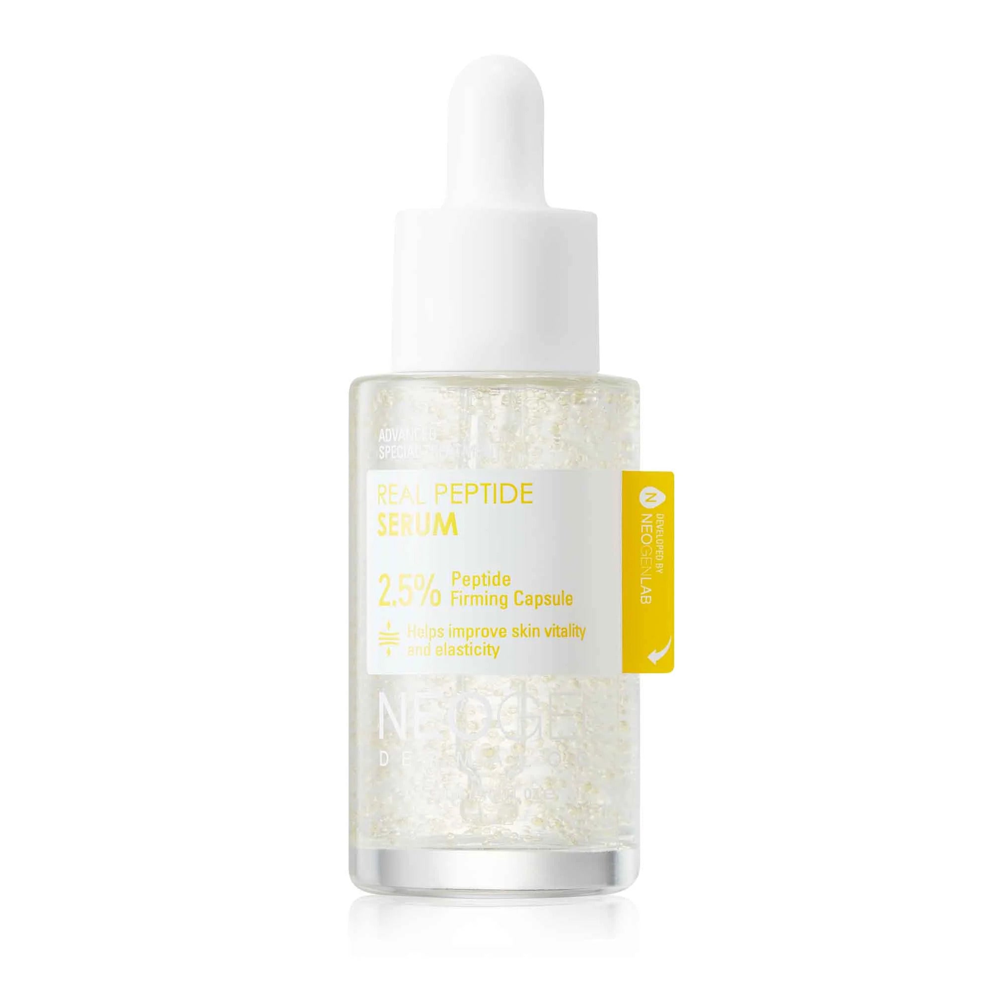 NEOGEN Dermalogy Real Peptide Serum 30ml Korean serum product image