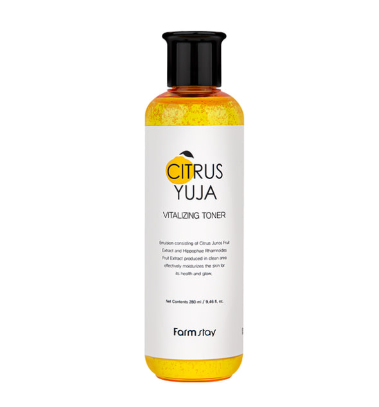 [Farmstay] Citrus Yuja Vitalizing Toner 280ml - Enrapturecosmetics