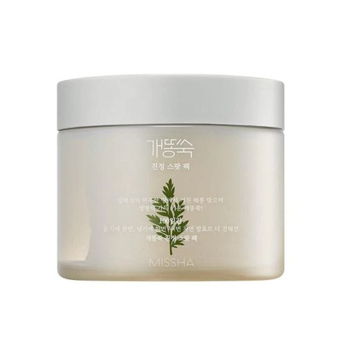 MISSHA Artemisia Calming Spot Pack 225ml/50ea Korean skincare product image