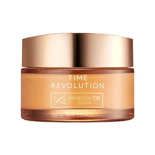 MISSHA Time Revolution PRIMESTEM100 Cream 50ml Korean moisturizer product image