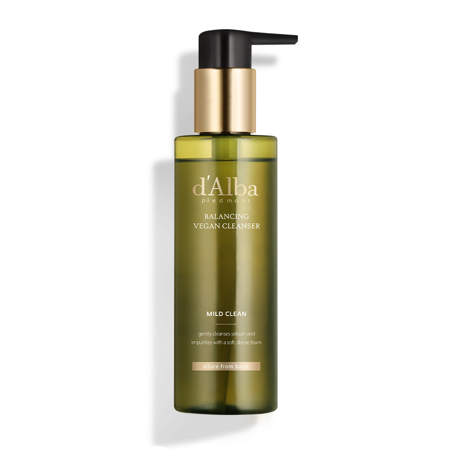 d'Alba Mild Skin Balancing Vegan Cleanser 200ml Korean cleanser product image
