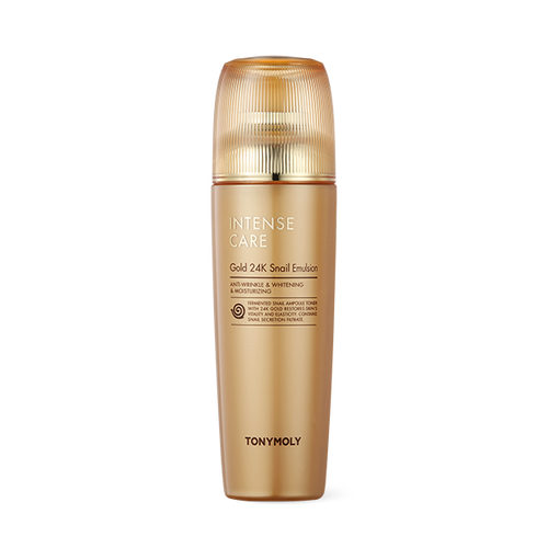 TONYMOLY Intense Care GOLD24K Snail Emulsion 140ml K-beauty nail polish product image