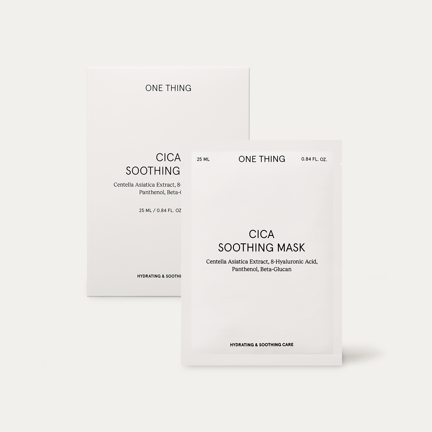 [Onething] Cica Soothing Mask 25ml*5pcs - Enrapturecosmetics