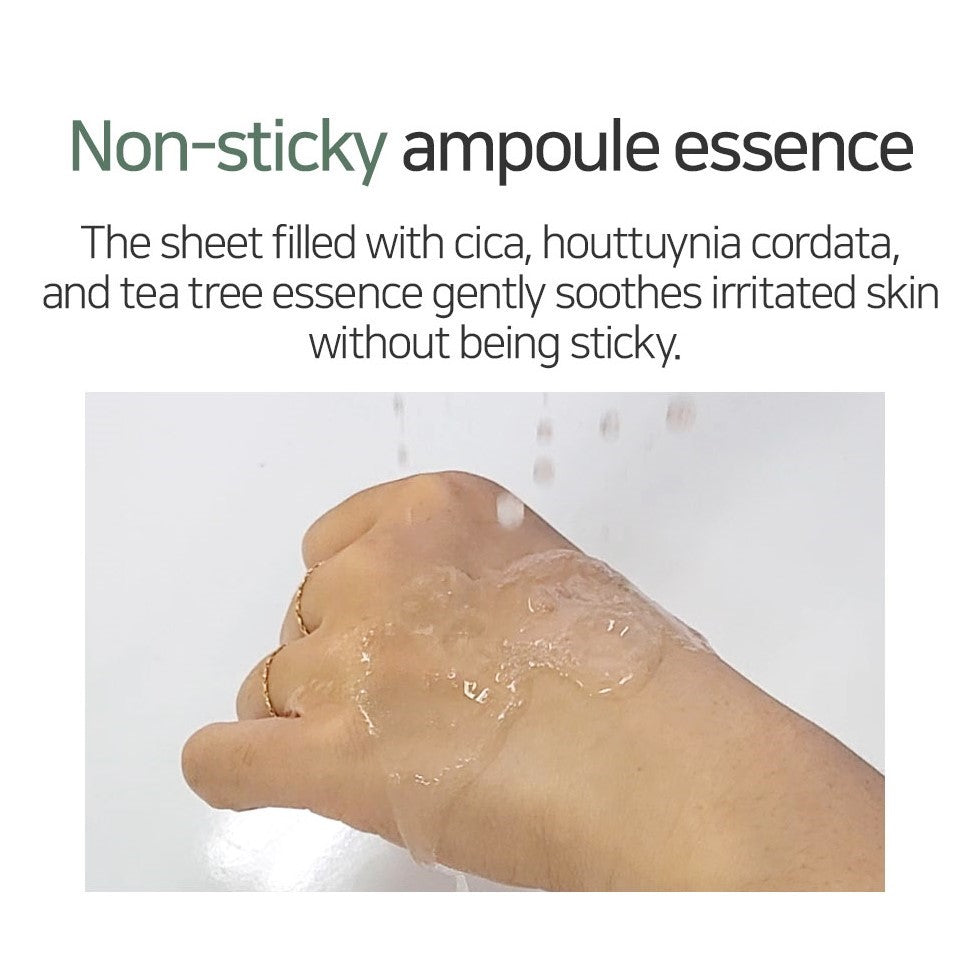 Mary&May CICA Houttuynia Cordata Tea Tree Calming Mask Pack 30 Sheets Korean toner product image