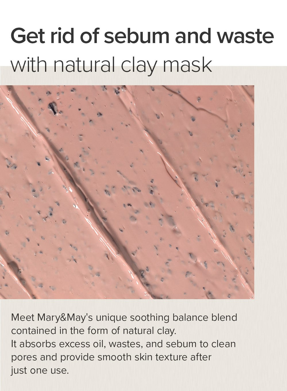 Mary&May Rose Hyaluronic Hydra Wash Off Pack 125g Korean skincare product image