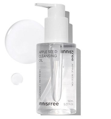 [Innisfree] Refreshing Cleansing Oil - with Apple Seed 150ml - Enrapturecosmetics