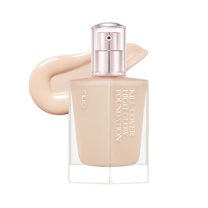 CLIO Kill Cover High Glow Foundation 38g 2 Lingerie K-beauty makeup product image