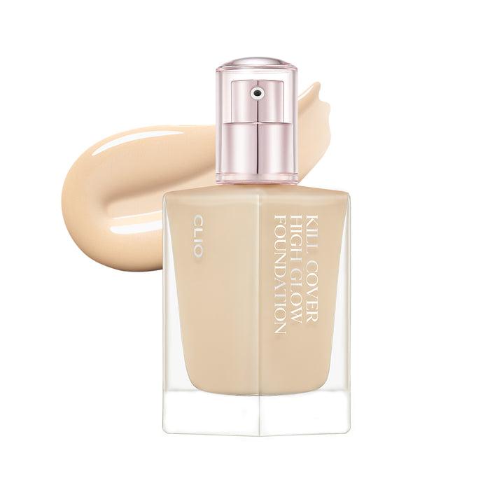 CLIO Kill Cover High Glow Foundation 38g 3 Linen K-beauty makeup product image
