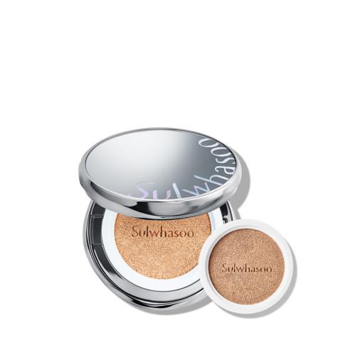 [Sulwhasoo] The New Perfecting Cushion SPF 50+/PA+++ 15g*2 - 13C1 Cool Ivory - Enrapturecosmetics