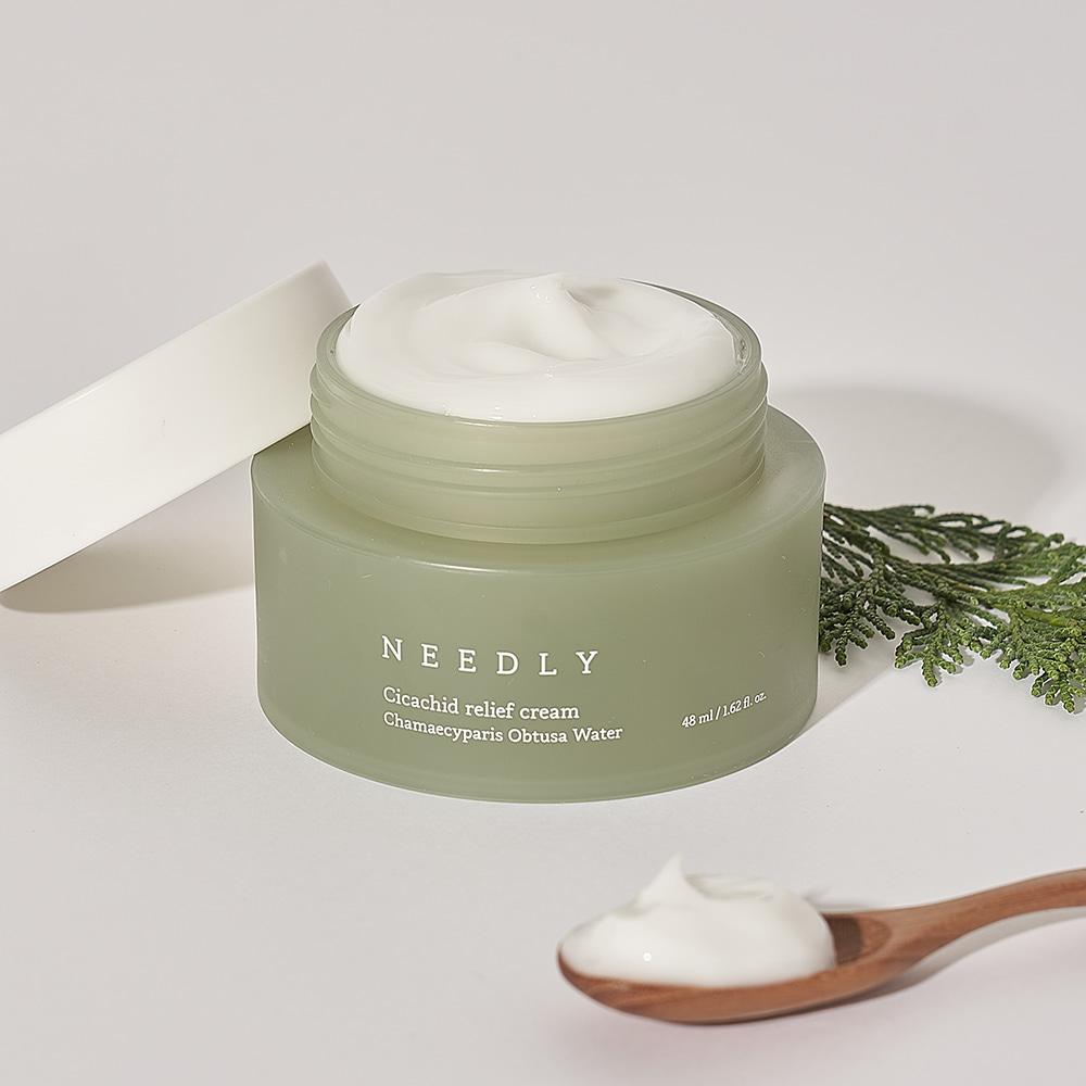 Needly Cicachid comfort Cream 48ml Korean moisturizer product image