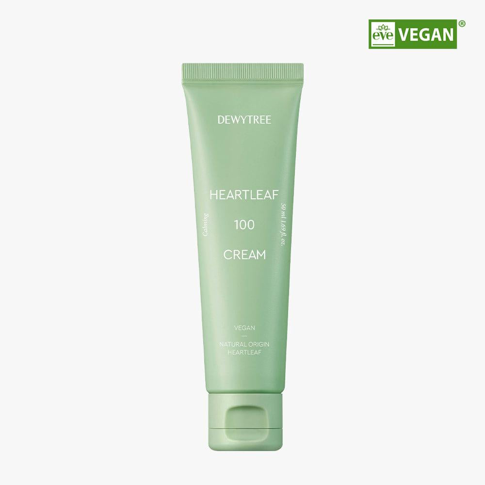 DEWYTREE Heartleaf 100 Cream 50ml Korean moisturizer calming heartleaf care